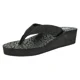 thumbnail image 1 of Sandalia Mujer Creta Plataforma Negro Alquimia, 1 of 3