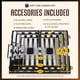 thumbnail image 5 of Set de backgammon Get The Games Out Top, talla de viaje, negro, 5 of 8