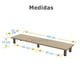 thumbnail image 3 of Base para Monitor Doble - Blanco, 3 of 4