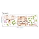 thumbnail image 3 of Cartoon Kitten Branch Wall Sticker, Paper Wall Sticker, Removable Paper Window, Kids Nursery Living Room Wall Sticker, 25x70cm, 3 of 4