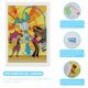 thumbnail image 3 of Mi Vida como Robot Adolescente Kits de Pintura de Diamantes para Adultos 5D DIY Diamond Art Kits Full Drill Diamond Dots para Regalo Decoración de Pared y Relajación Artes de Gemas 20*30cm, 3 of 6