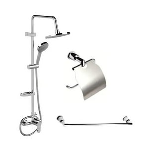 Stretto - Pack Baño Laredo | Accesorios + Columna Ducha