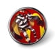 thumbnail image 1 of Hamburglar-Theme Round Button Badge: Premium Metal Construction, Ideal for High-End Events 2.8 cm, 1 of 6