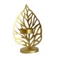 thumbnail image 4 of Candelabro De Hoja Nórdica Candelero De Hierro Forjado Artesanía Decoración De Sala De Estar Dorado A, 4 of 5