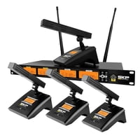 Micrófono Inalámbrico De Pedestal X4 Skp Conference 4