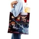 thumbnail image 4 of Manga Kaisen Bolso de tela con estampado de lienzo para mujer, bolsa de compras reutilizable y estética, con cremallera interior, regalo para mujer,40*40cm., 4 of 6