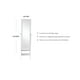 thumbnail image 4 of Mueble Joyero Con Espejo De Pie Blanco Organizador Grande, 4 of 7