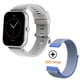 thumbnail image 1 of Smart Watch (Answer/Make Call), 1.83'' Full Touch Screen Smartwatch With BT Call, 100+ Sport Modes, Ai Control, Built-in Games, Heart Rate Sleep Monitoring, Blood Oxygen Smart Watch For Android & IOS, 1 of 3