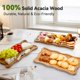thumbnail image 5 of Soporte para Cupcakes QAUUQQ de Madera de Acacia de 3 Niveles Plegable, 5 of 7