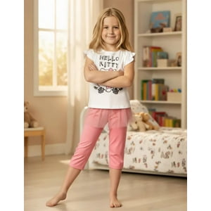 Pijama Niña Hello Kitty Blanco 3