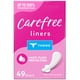 thumbnail image 2 of Protectores Carefree Thong 49 u sin perfume, absorción regular, 2 of 3