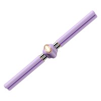 Ioensy - Palo De Yoga Hombro Abierto Palo De Entrenamiento Cruzado Para Equipos Deportivos Gimnasio Púrpura