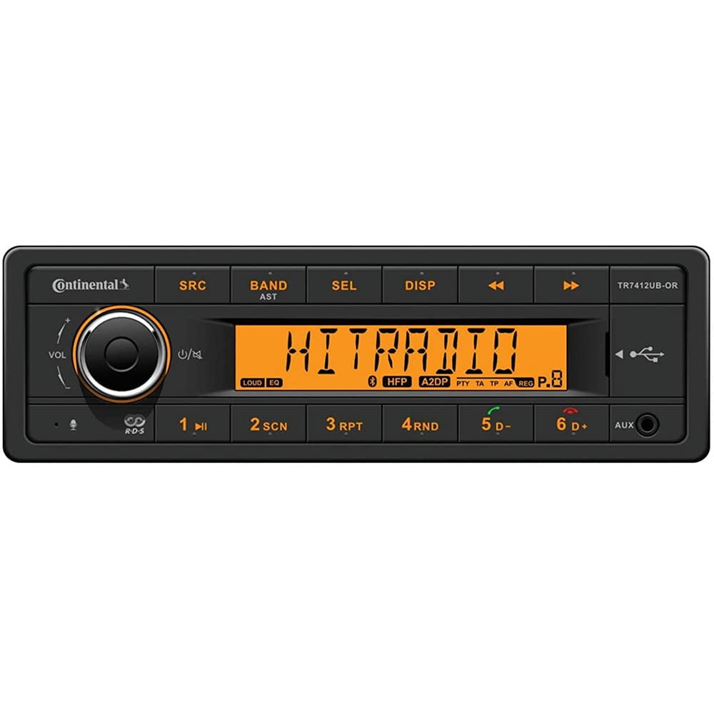 Autorradio Vdo Continental Tr7412ub-or Con Bluetooth De 12 V