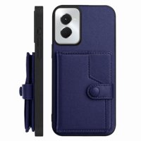 Foxdock Funda Para Motorola Moto G Power 5G 2024 Con Bloqueo Rfid - Diseño Elegante Con Cierre De Botón