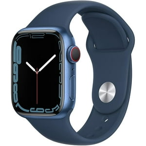 Apple Watch Series 7 41Mm Gps + Cellular Aluminum Blue + Abyss Blue Sport Band 32Gb (Reacondicionado)