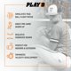 thumbnail image 4 of Plyoballs SHOP PLAY 9 – Set de 6 pelotas de béisbol con peso, 4 of 7