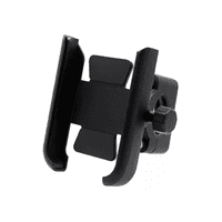 Genérico - Soporte De Manillar Para Bicicleta Y Moto, Anti Vibración Ajustable, Color Negro