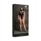 thumbnail image 1 of Shots Body Le Desir Shade Cyllene XLVIII con Cuello Alto, Lencería Negra Talla Queen, 1 of 1