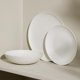 thumbnail image 3 of Juego de Vajilla Stone Lain de 12 piezas, porcelana de hueso, color blanco, 3 of 9