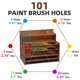 thumbnail image 3 of Caddy OPHIR 101 Agujeros – Organizador de Pinceles de Madera, 3 of 6
