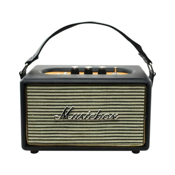 Radio Parlante Bluetooth Aux Usb Fm Am Sw Vintage Musicbox