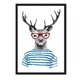 thumbnail image 1 of Cuadro Venado con Marco Negro 50x40 CM, 1 of 1