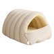 thumbnail image 5 of Cueva De Invierno, Suministros, Regalos Multiusos, Algodón PP, Cama Para Mascotas, Refugio Para Gatos, Blanco Cálido, L, 5 of 5