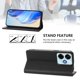 thumbnail image 3 of Funda Billetera con Soporte para Xiaomi Redmi 13 4G/5G Bloqueo RFID Plegable Negro, 3 of 6