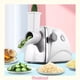thumbnail image 2 of rallador queso giratorio rallador eléctrico para frutas y verduras 300W rallador queso electrico, 2 of 11