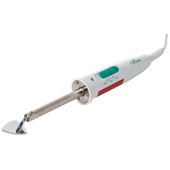 Mini Iron Clover MCI-900, blanco, control de temperatura