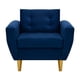 thumbnail image 1 of Sofa Bote 1c Felpa 01 Azul Marino, 1 of 6