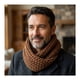 thumbnail image 1 of Bufanda Cuello Estilo Punto Inglés Lana Invierno Abrigado, 1 of 5