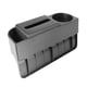 thumbnail image 2 of Organizador del espacio del asiento delantero del automóvil con portavasos Caja de pañuelos Instale fácilmente el organizador lateral de la consola Fu, 2 of 5