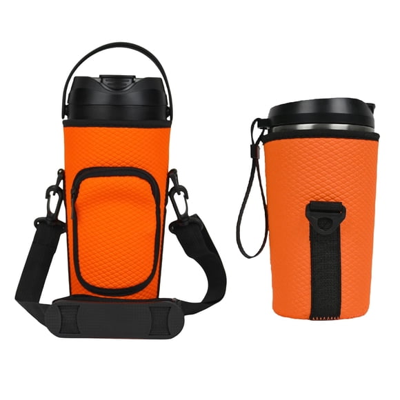 Bolsa protectora para licuadora AF-WAN – Pack de 2, impermeable y portátil, color naranja