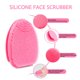 thumbnail image 5 of Set de 3 cepillos exfoliantes de silicona HIEERBUS, 5 of 9