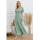thumbnail image 2 of Maxi Vestido Largo Primavera Mujer Casual Eventos Texturizado 3338, 2 of 3