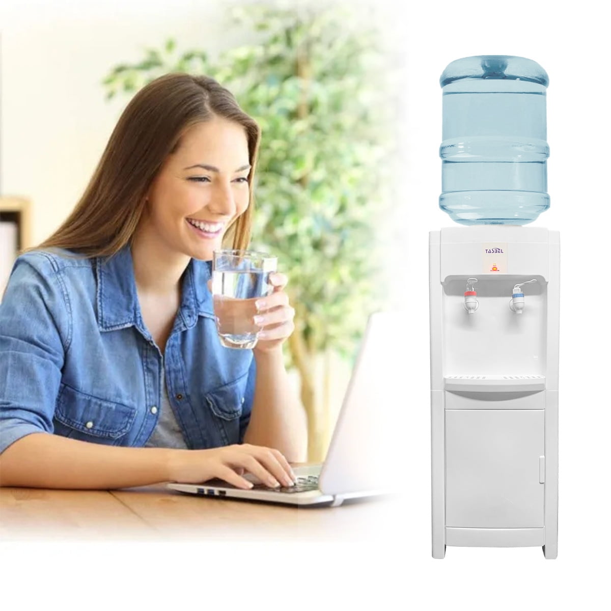 N-ofertas - Dispensador De Agua Eléctrico Ventilador Frio Y Caliente