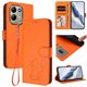 thumbnail image 2 of Xiaomi Redmi 17 4G/5G Funda Billetera con Estampado de Gato, Naranja, 2 of 6