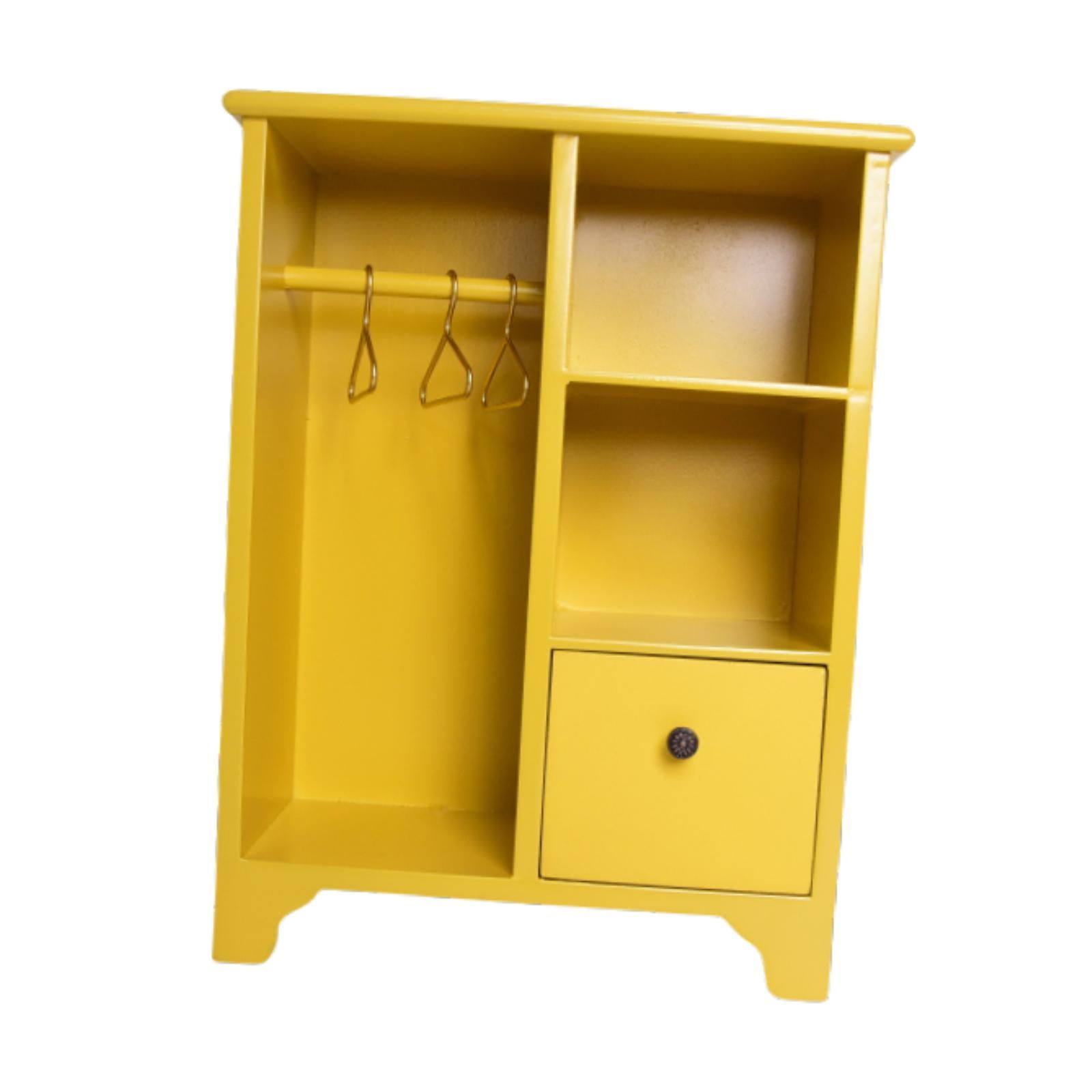 Bothyi - Armario Para Casa De Muñecas A Escala 1/12 Que Se Abre, Muebles En Miniatura Hechos A Mano