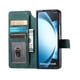 thumbnail image 5 of Funda Billetera Magnética para Samsung Galaxy Z Fold 5 Soporte Tarjetas Desmontable Verde, 5 of 6