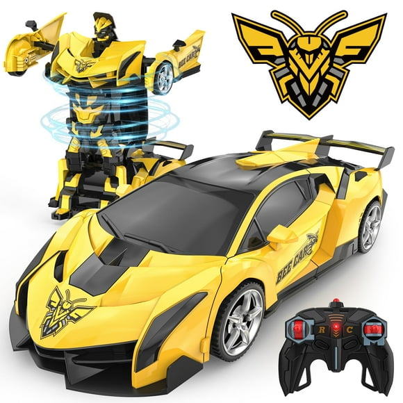 Coche RC BLUEJAY Robot Transformable Escala 1:18 para Niños de 4 a 12 Años