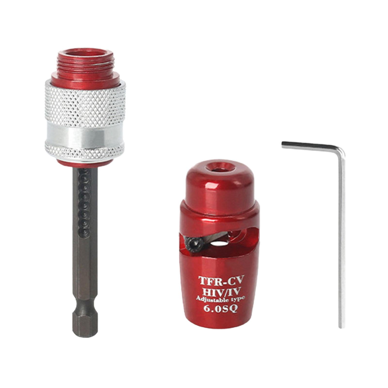 Magideal - Torsión De Cables Con Destornillador, Herramienta Práctica Y Resistente De Alicates Pelacables Para Taladro Manual, Herramientas Rotativas De Corte , 6 Cuadrados