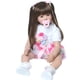 thumbnail image 1 of Muñeca bebé Pinky Reborn realista de silicona y vinilo de 61 cm, 1 of 6