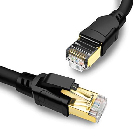 Cable Ethernet Yahody CAT 8 de 20 pies/6 m, 40 Gbps, 2000 MHz SFTP