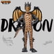 thumbnail image 2 of Disfraz de Spooktacular Creations para Halloween, Gold Dragon, para niños, 2 of 7