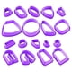 thumbnail image 4 of 18 Piezas De Cortadores De Arcilla Polimérica De Plástico Para Hacer Pendientes, Moldes Para Niños, 4 of 5