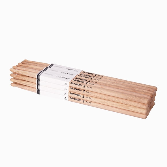 Baquetas AQJUNONG 5A 41 cm Roble 12 pares