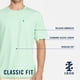 thumbnail image 4 of Camiseta IZOD Saltwater Soft Wash Pocket Crew para hombre verde XL, 4 of 5