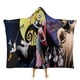 thumbnail image 1 of Pesadilla Antes de Navidad Manta Capa con Capucha Anti-Bolitas, Manta de Lana Ártica Suave, Manta Portátil de Felpa Ligera y Lujosa, Poncho para Siesta en Casa y Oficina, 100*130cm, 1 of 6