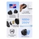 thumbnail image 5 of Adaptador de viaje UGREEN enchufe estadounidense tipo B para más de 200 países, 5 of 9